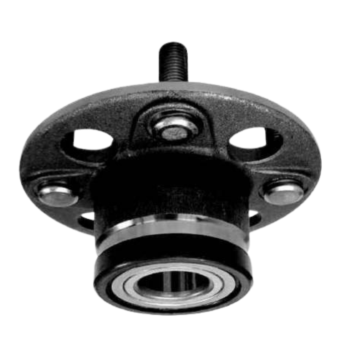 Cubo Roda Honda Fit 01/2004 Ate 12/2008 Traseira, Com Abs, Com Rolamento, 4 Furos Nakata Nkf 8087