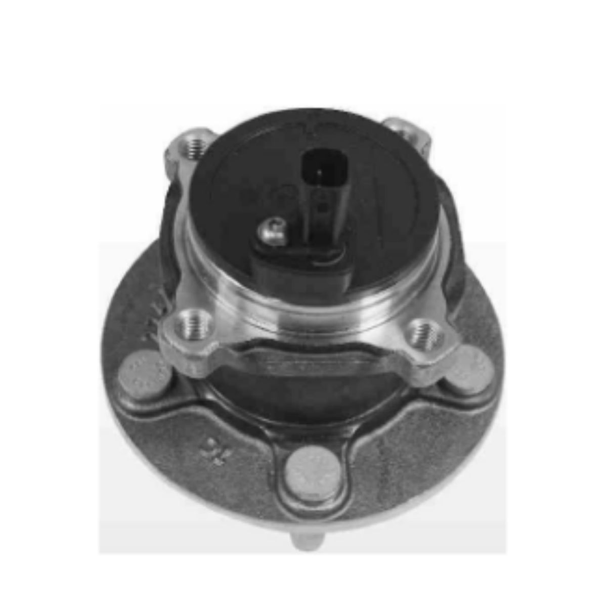 Cubo Roda Ford Focus 1.6 8v 5 Furos 01/2009 Ate 12/2013 Traseira Com Rolamento, Abs Nakata Nkf 8105