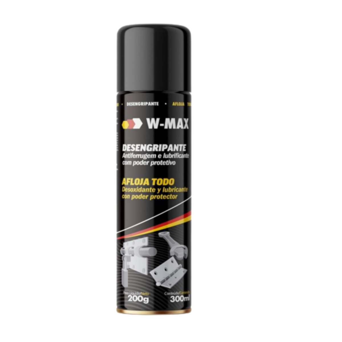 Desengripante Anti Ferrugem Spray W-wax - 300ml Wurth Do Brasil 5986113300