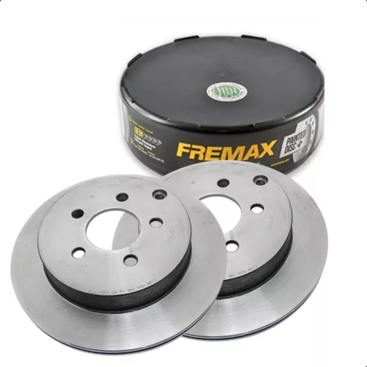 Disco Freio Ford Edge 3.5 Sel Vistaroof 01/2014 Ate 12/2015 Ventilado Dianteiro Sem Cubo Fremax Bd-6185