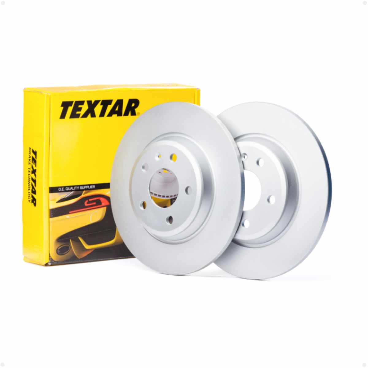 Disco Freio Audi A3 Limousune S3 Quattro 05/2014 Ate 08/2016 Eixo Dianteiro Textar 92229805-textar