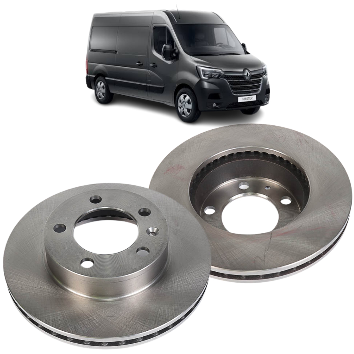 Disco Freio Renault Master 2.3 A Partir De 2013 Disco Dianteiro Ventilado, Sem Cubo Trw/varga Df962