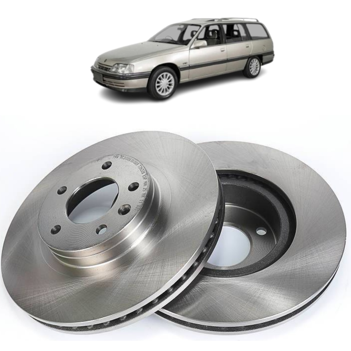 Disco Freio Gm Omega 4.1 Cd 10/1994 Ate 12/1998 Disco Dianteiro Ventilado, Sem Cubo Trw/varga Rcdi00830:009