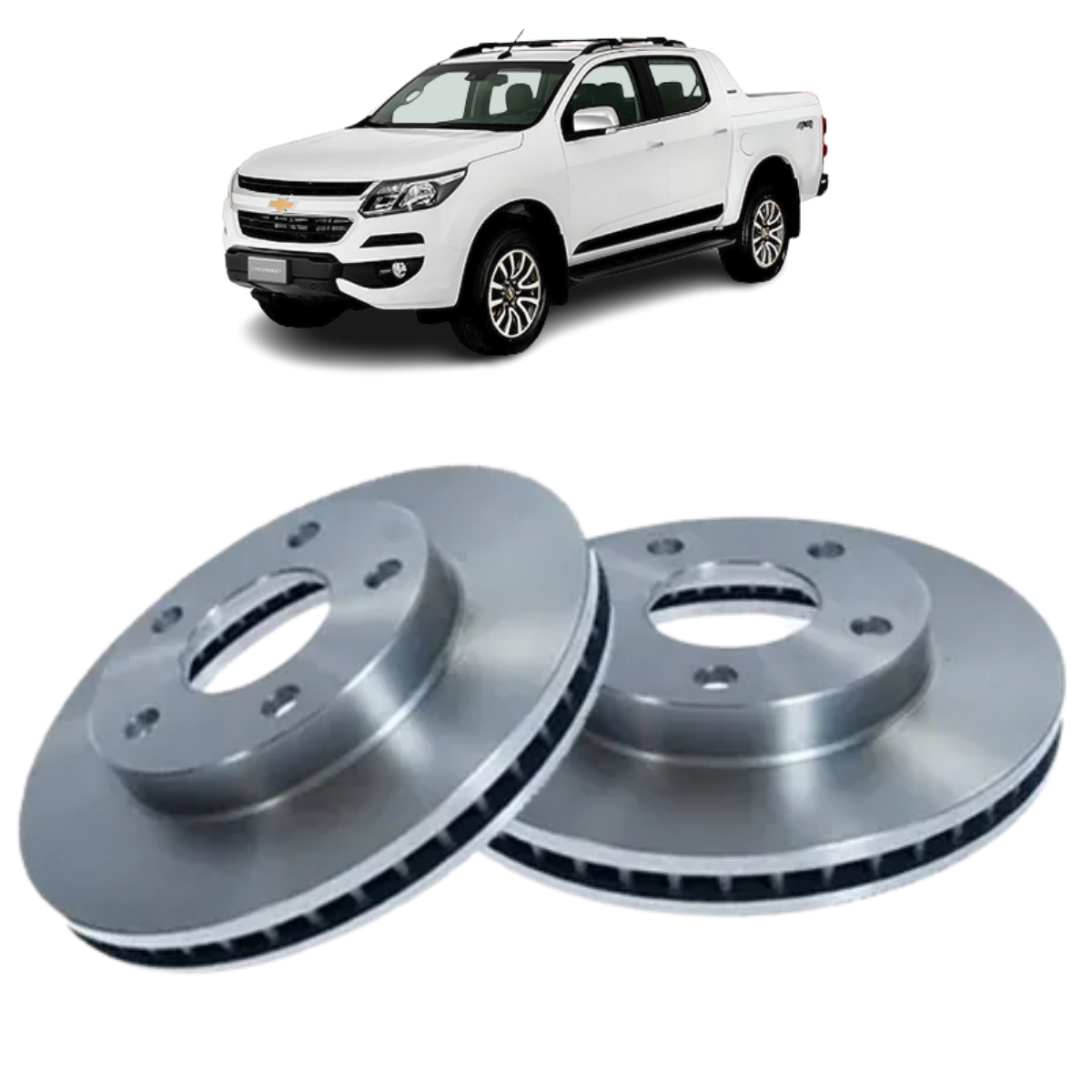 Disco Freio Gm S10 01/1998 Ate 01/2012 Disco Dianteiro Ventilado, Sem Cubo Trw/varga Rcdi02770