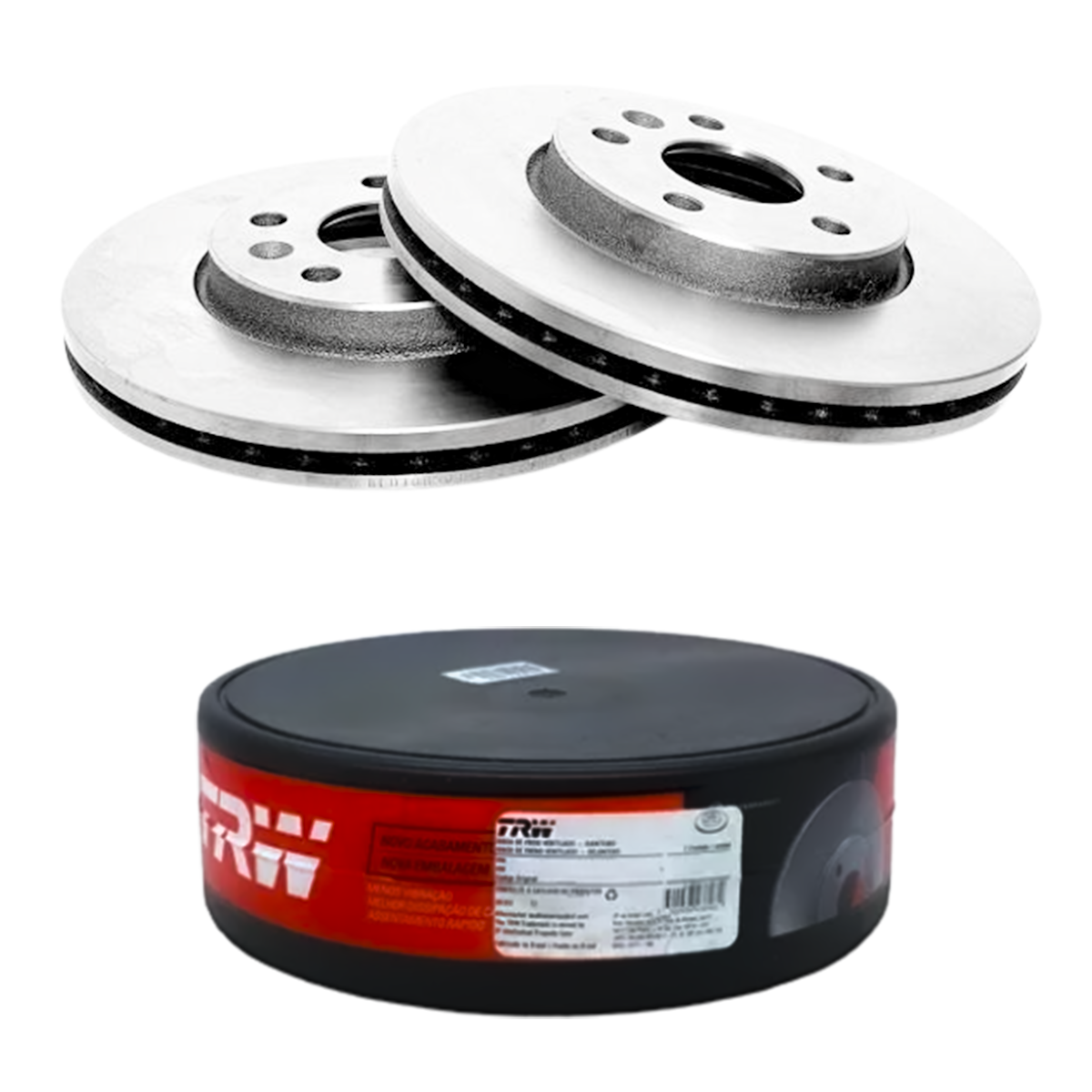 Disco Freio Gm Cruze 1.8 16v Lt 01/2011 Ate 12/2016 Disco Dianteiro Ventilado, Sem Cubo Trw/varga Rcdi08500