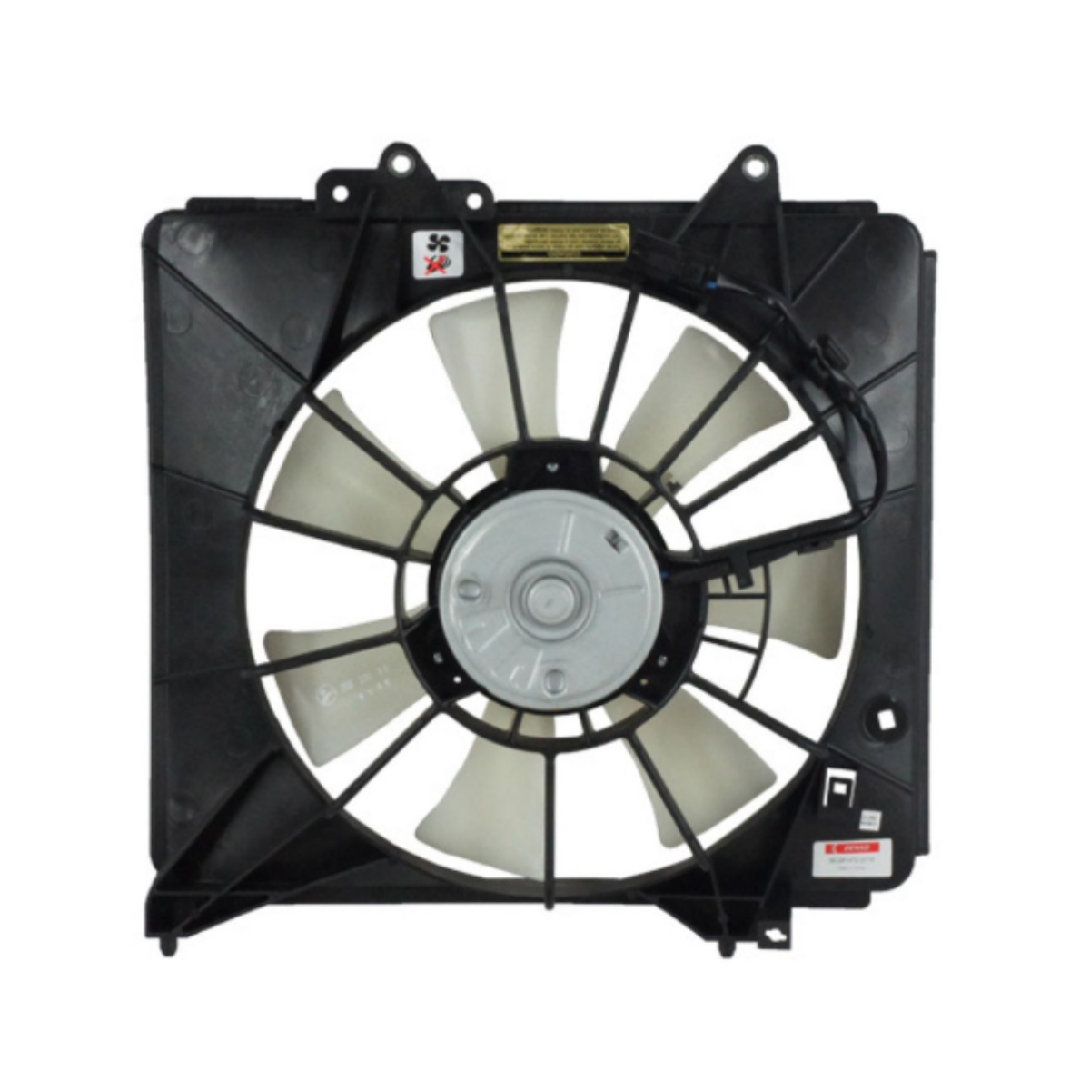 Helice Ventilador Honda City 1.5 16v Automatico 2009 Ate 2014 Flex, Com Ar Condicionado Denso Bc261472-0110rc