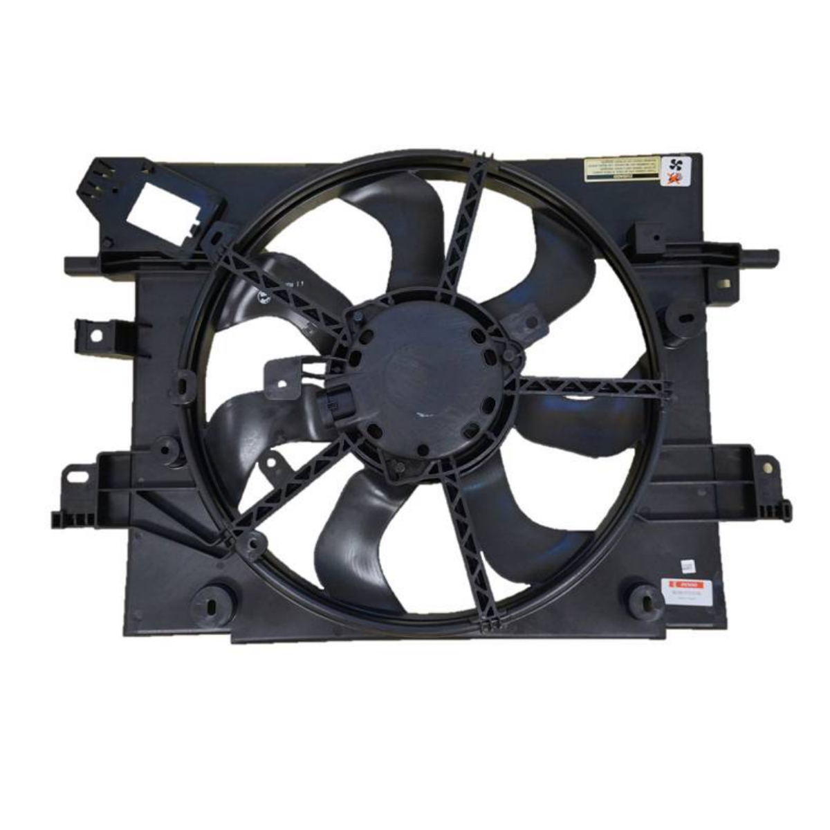 Helice Ventilador Renault Logan 1.0 16v A Partir De 01/2013 Flex, Com Ar Condicionado Denso Bc261472-0150rc
