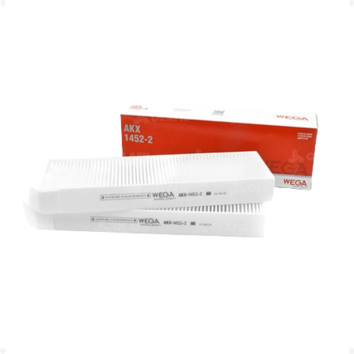 Filtro Cabine Citroen C3 1.0 Live 01/2023 Ate 12/2023 Flex Wega Akx-1452-2