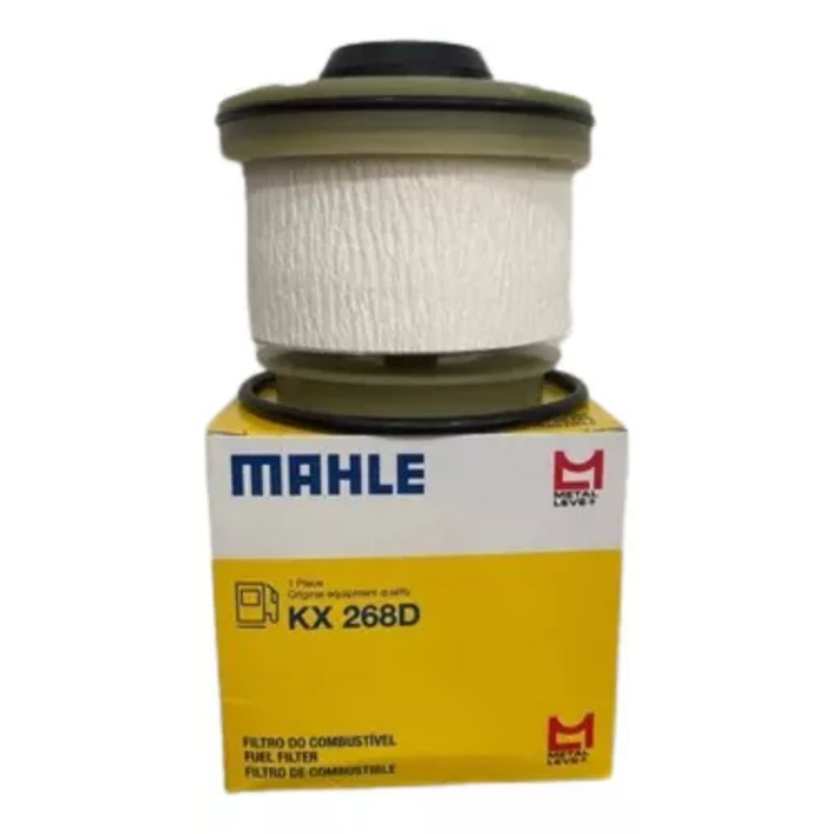 Filtro Combustivel Mitsubishi L200 2.4 16v Triton Sport Gls 01/2017 Ate 12/2022 Metal Leve Kx268d