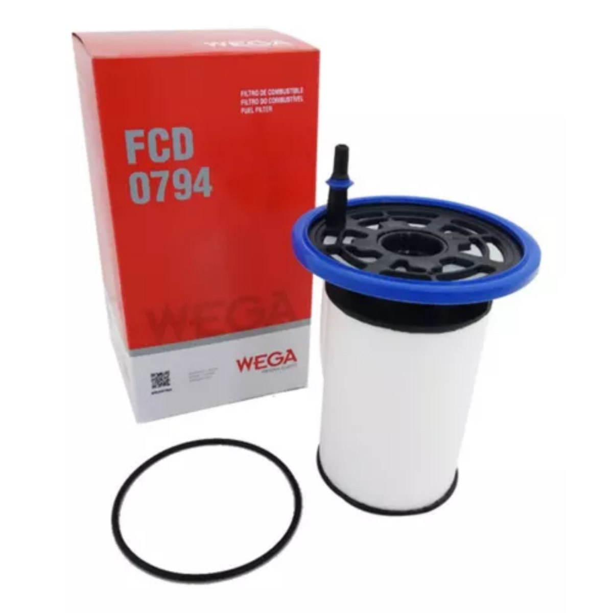 Filtro Combustivel Citroen Jumper 2.3 16v Hdi A Partir De 01/2019 Diesel Wega Fcd0794