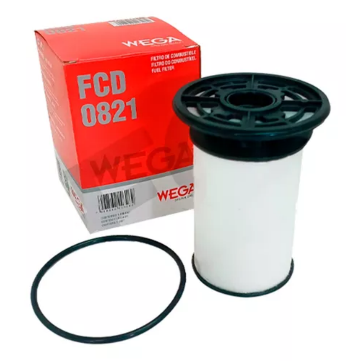Filtro Combustivel Citroen Jumper 2.2 Cargo A Partir De 02/2022 Wega Fcd0821