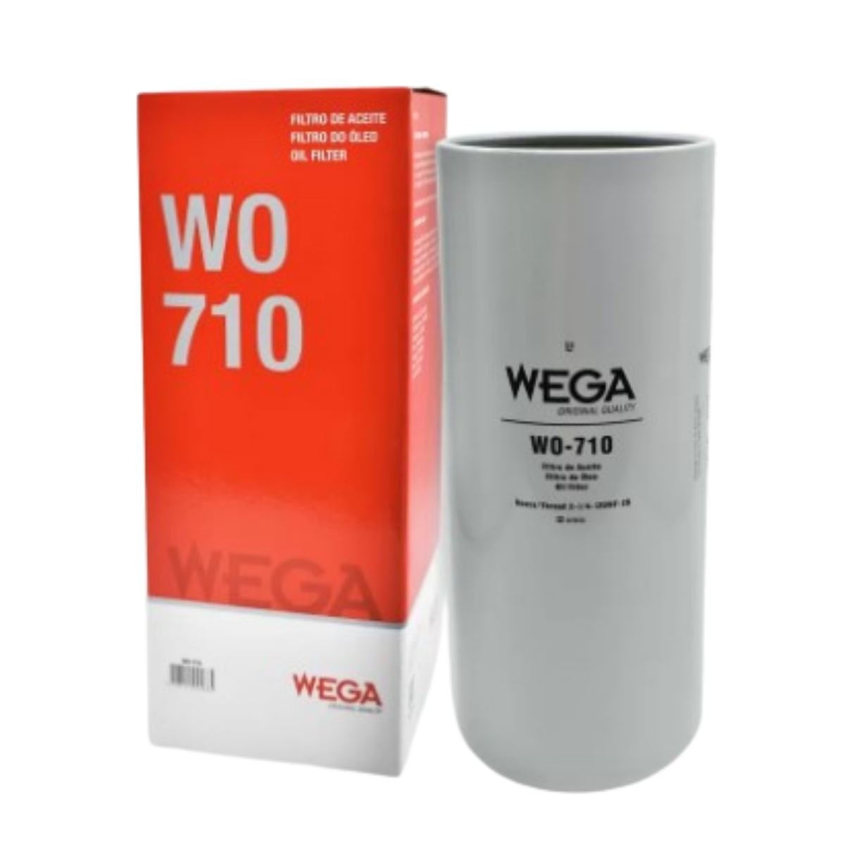 Filtro Oleo Ford Cargo 1030 Motor Cummins 6ct8.3 A Partir De 01/1992 Wega Wo-710