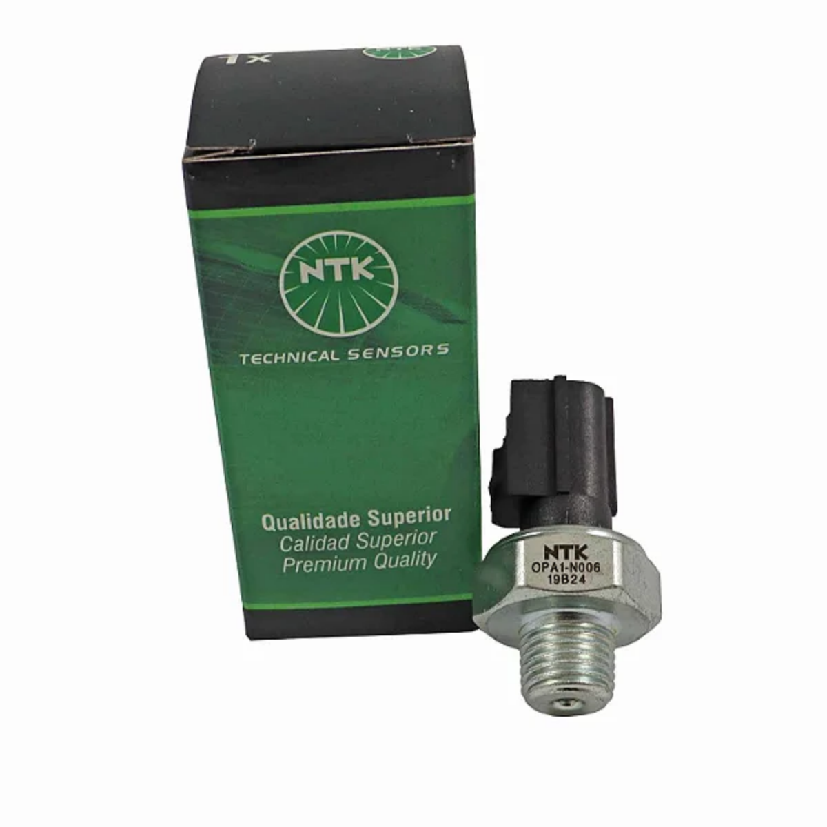 Interruptor Oleo Ford Courier 1.6 8v Zetec Rocam 01/2007 Ate 11/2008 Biocombustivel Ngk Opa1-n006