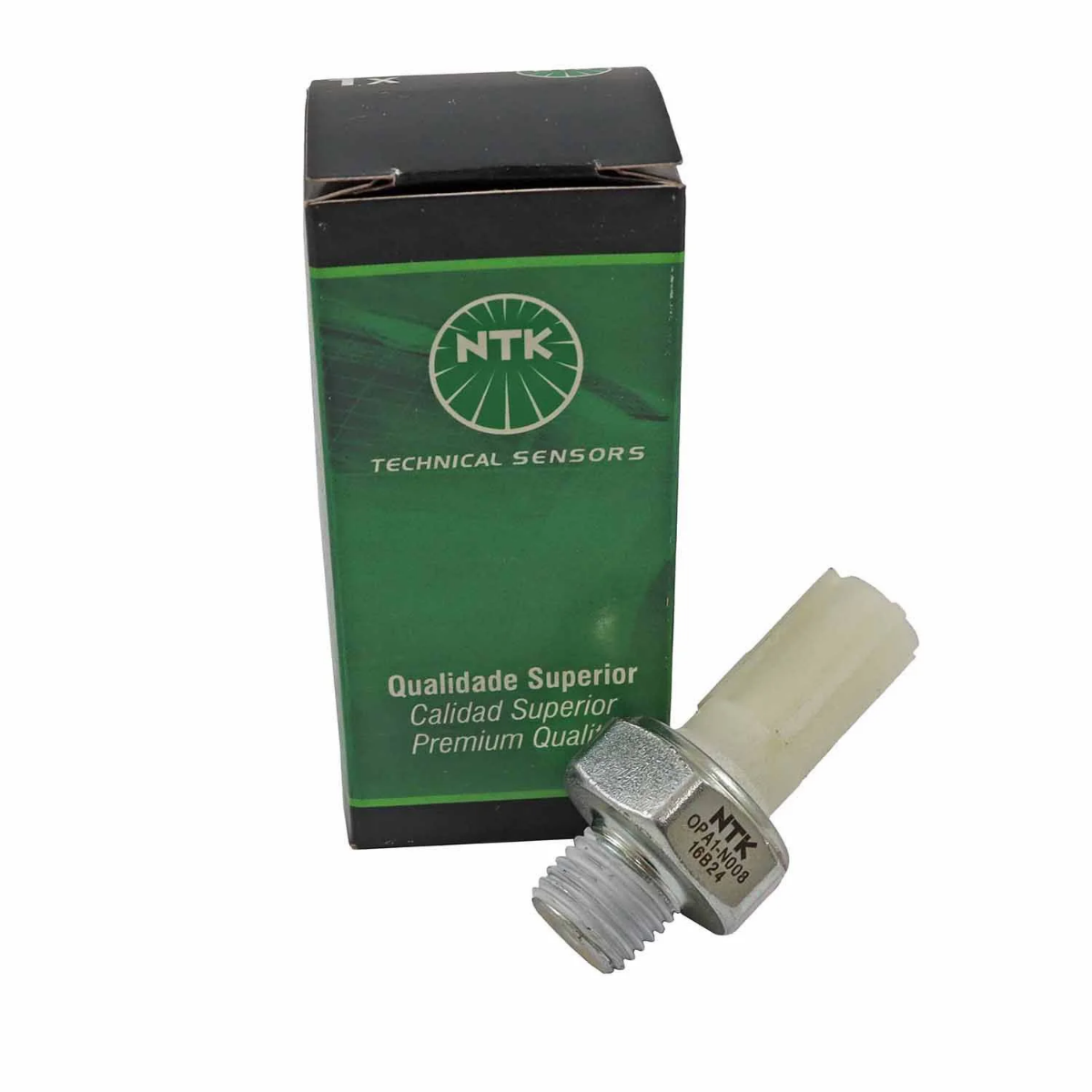 Interruptor Oleo Ford Courier 1.6 8v Zetec Rocam 11/2008 Ate 04/2013 Biocombustivel Ngk Opa1-n008