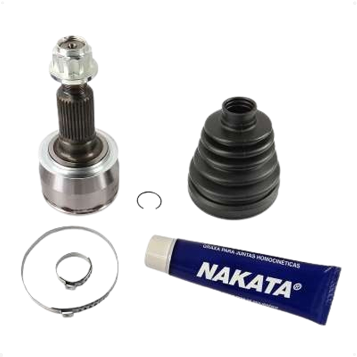 Junta Homocinetica Fixa Gm S10 4x4 01/2017 Ate 12/2021 Lado Roda, 26 Dentes Interno, 33 Dentes Externo Nakata Njh24-1575
