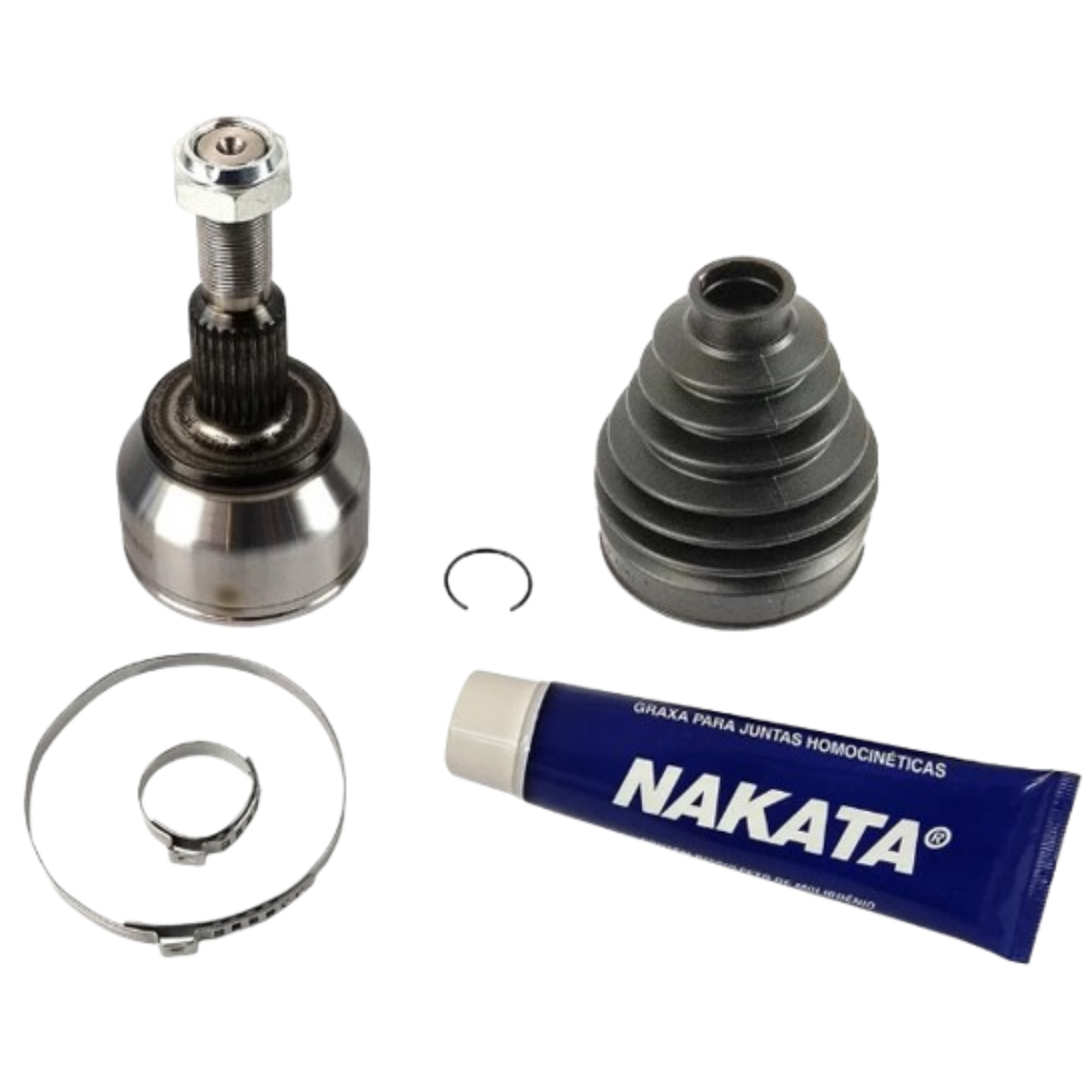 Junta Homocinetica Ford Focus 2.0 Ghia 01/2001 Ate 12/2010 Lado Roda, 23 Dentes Interno, 27 Dentes Externo Nakata Njh43-3237