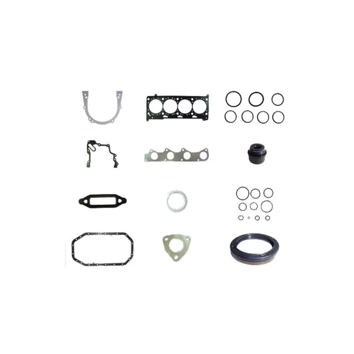 Junta Motor Vw Fox 1.6 8v Motor Ea111 A Partir De 01/2003 Com Retentores E Junta Cabecote Metalica Sabo 80359flexr