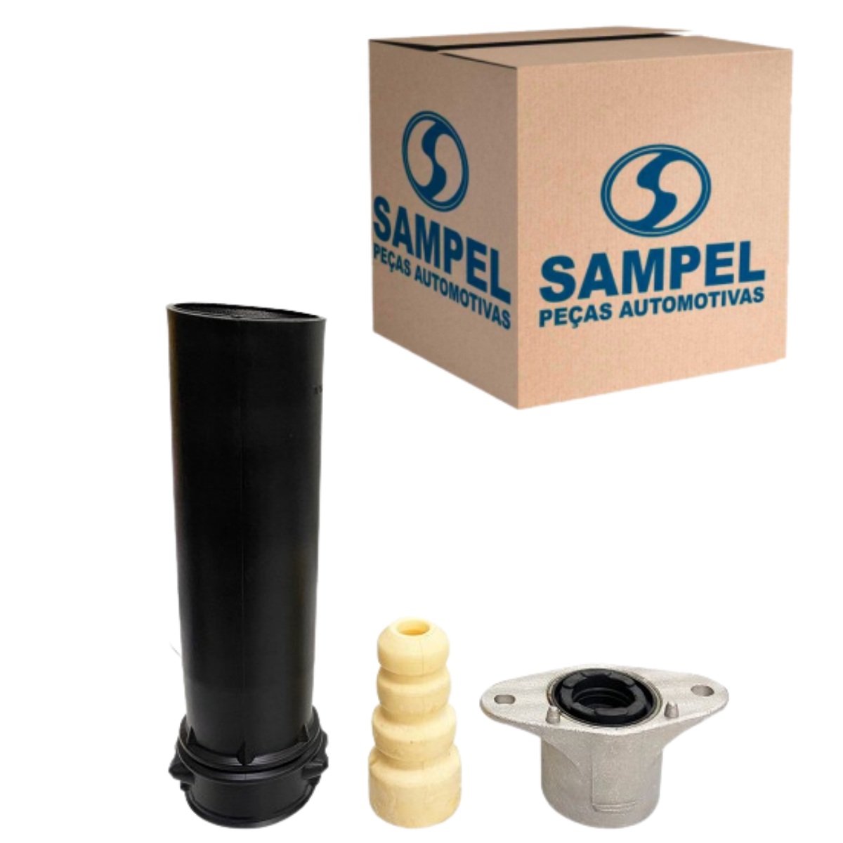 Kit Amortecedor Gm Onix Novo A Partir De 2019 Traseira Com Batente, Coifa E Suporte Sampel Sk384s