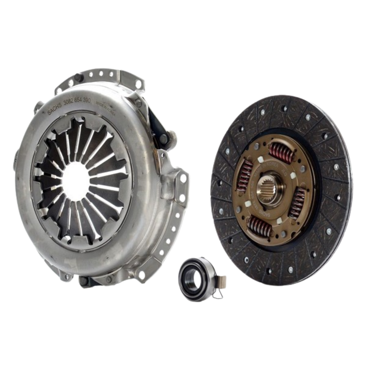 Kit Embreagem Toyota Corolla 1.8 16v Seg 05/2002 Ate 03/2004 Plato, Disco E Rolamento Sachs 6437