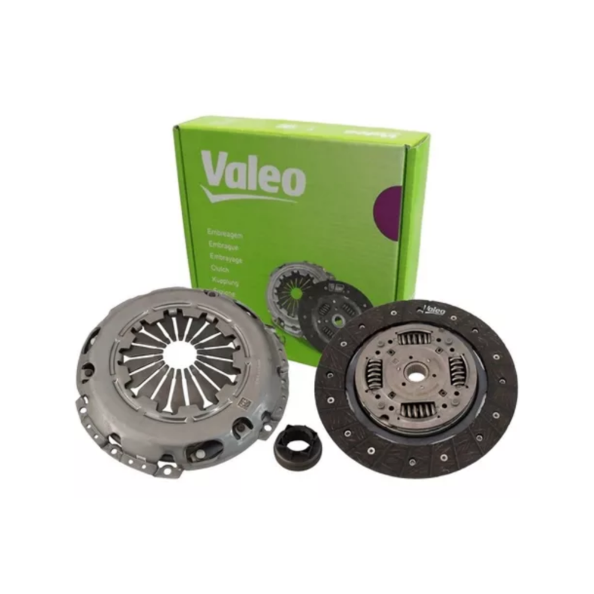 Kit Embreagem Hyundai Hb20 1.6 Flex 01/2012 Ate 12/2020 Plato, Disco 215mm E Rolamento Valeo 833373