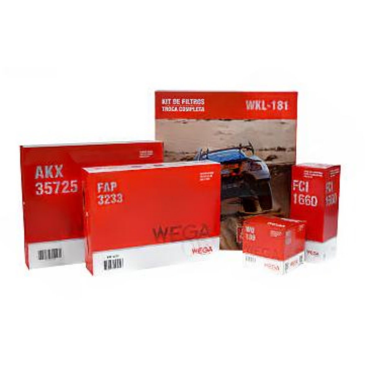 Kit Filtros Gm Montana 1.2 12v Lt A Partir De 01/2023 Wega Wkl181