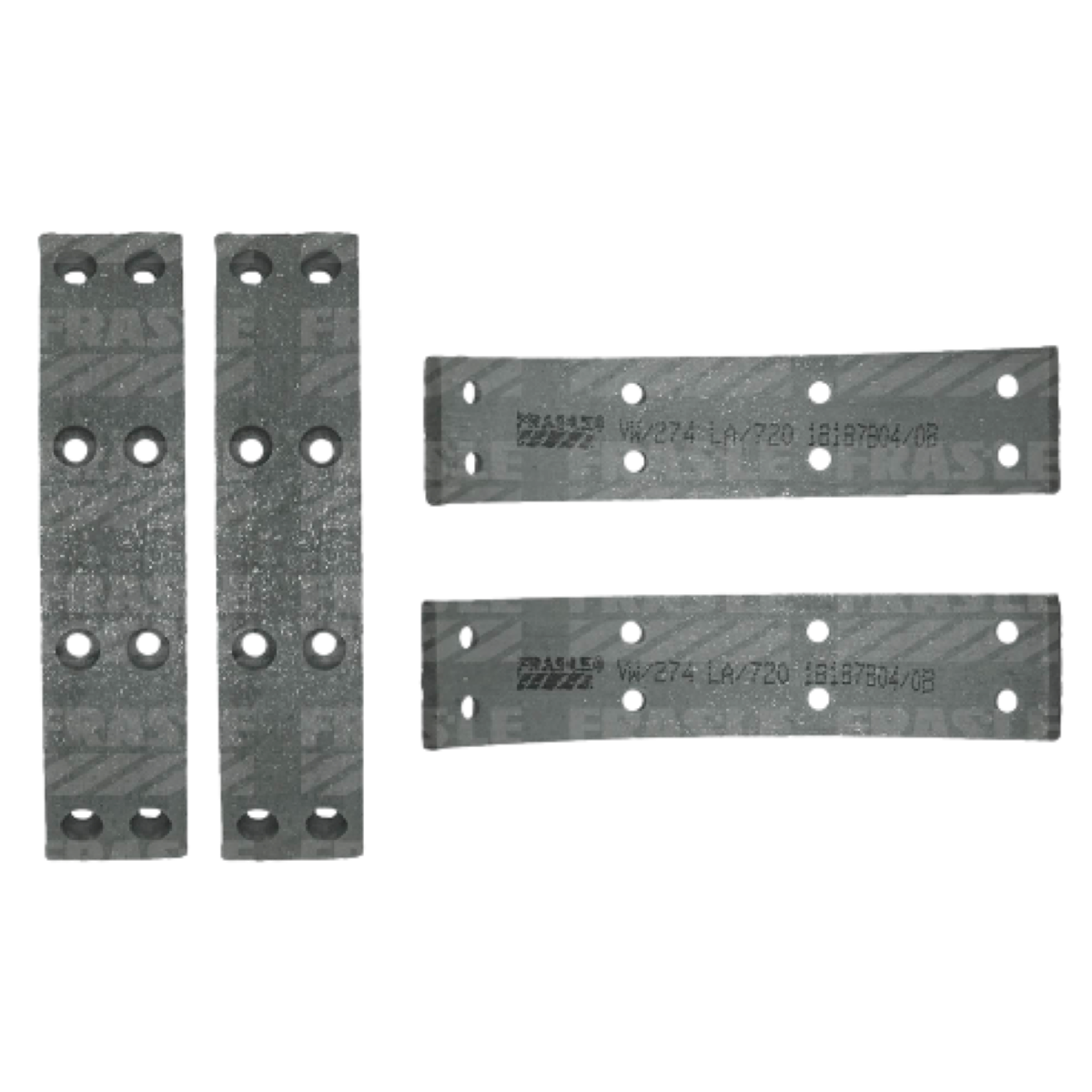 Lona Freio Vw Gol 1.8 8v Cl Mi 1996 Ate 2003 Eixo Traseiro Fras-le Vw/274