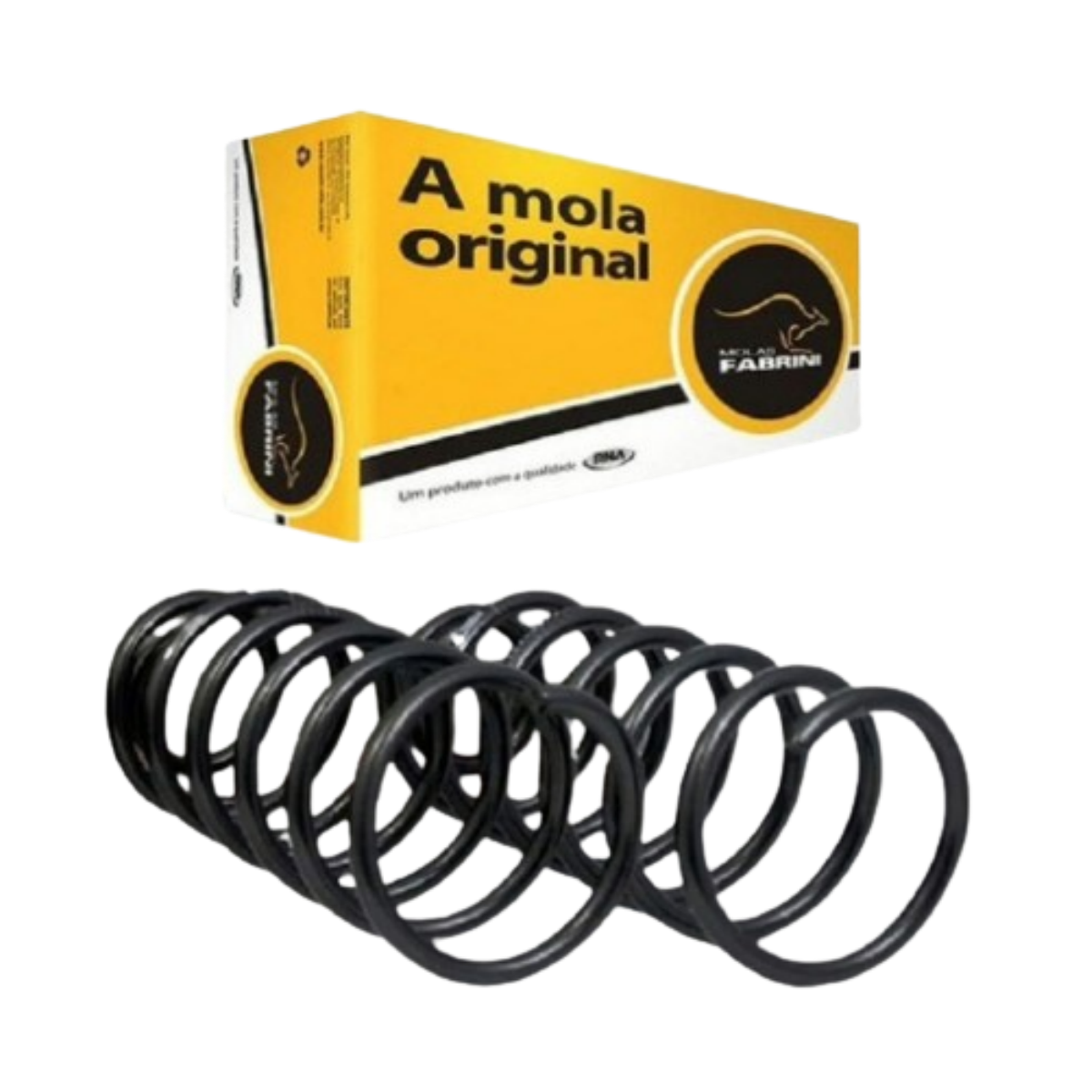 Mola Helicoidal Gm Classic 1.6 8v Com Ar Condicionado A Partir De 2005 Dianteira Fabrini I-ch0456
