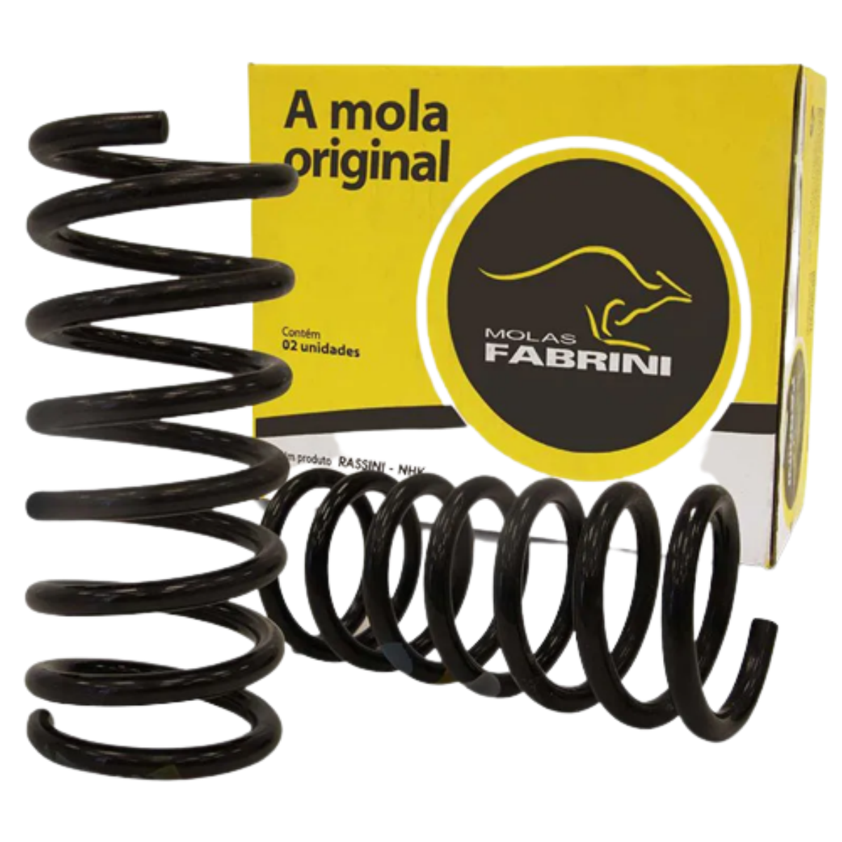 Mola Helicoidal Ford Fiesta 1.0 Aspirado 2003 Ate 2015 Dianteira Fabrini I-fo0435