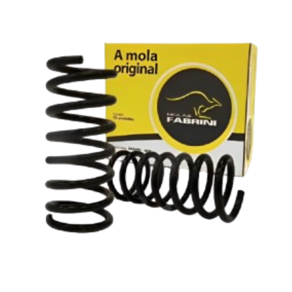 Mola Helicoidal Vw Golf 2.0 8v Black & Silver 01/1999 Ate 01/2002 Traseira Fabrini I-vw0460