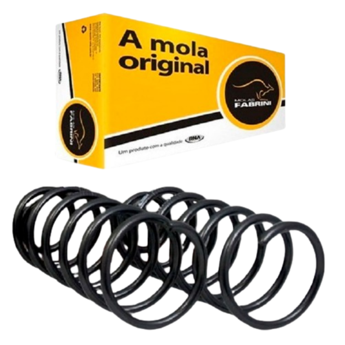 Mola Helicoidal Fiat Siena 1.0 A Partir De 01/2001 Traseira Fabrini I-ft0424-m