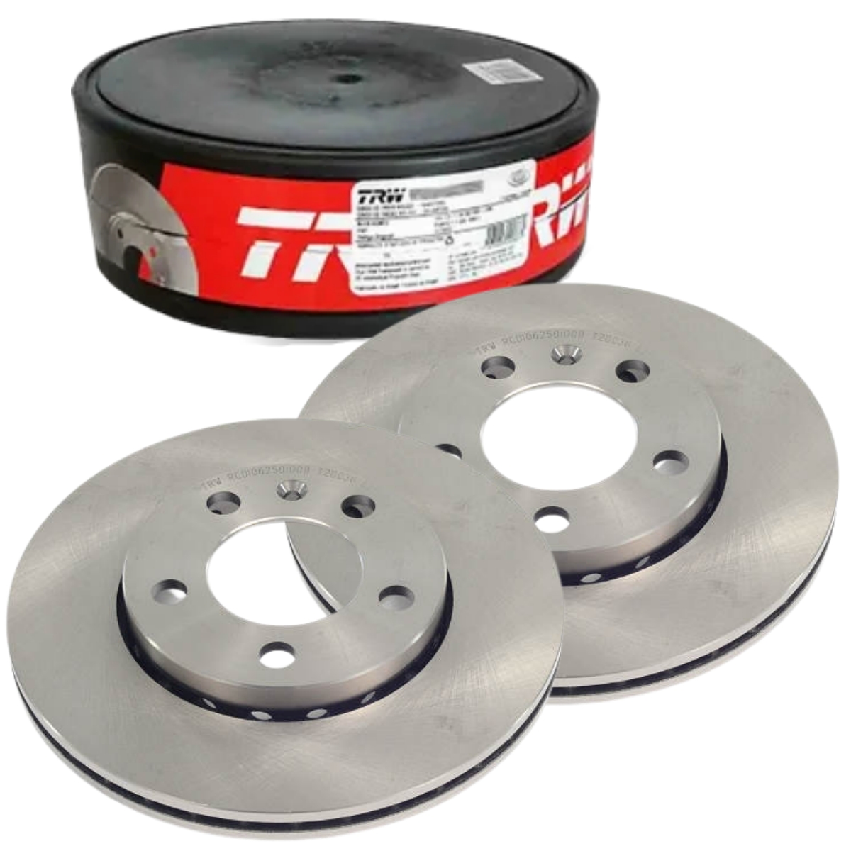 Disco Freio Vw Fox 1.0 Aro 14 2004 Ate 2016 Disco Dianteiro Ventilado, Sem Cubo Rcdi06250