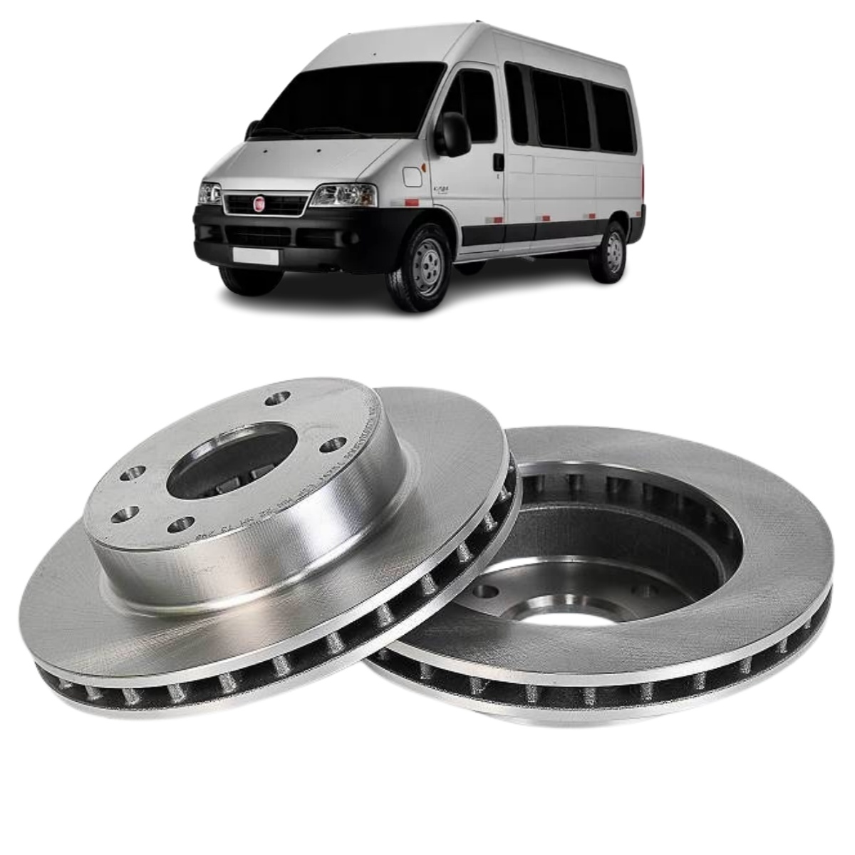 Disco Freio Peugeot Boxer 2.3 16v 16 Lugares Hdi 10/2009 Ate 12/2016 Disco Dianteiro Ventilado, Sem Cubo Trw/varga Rcdi07540