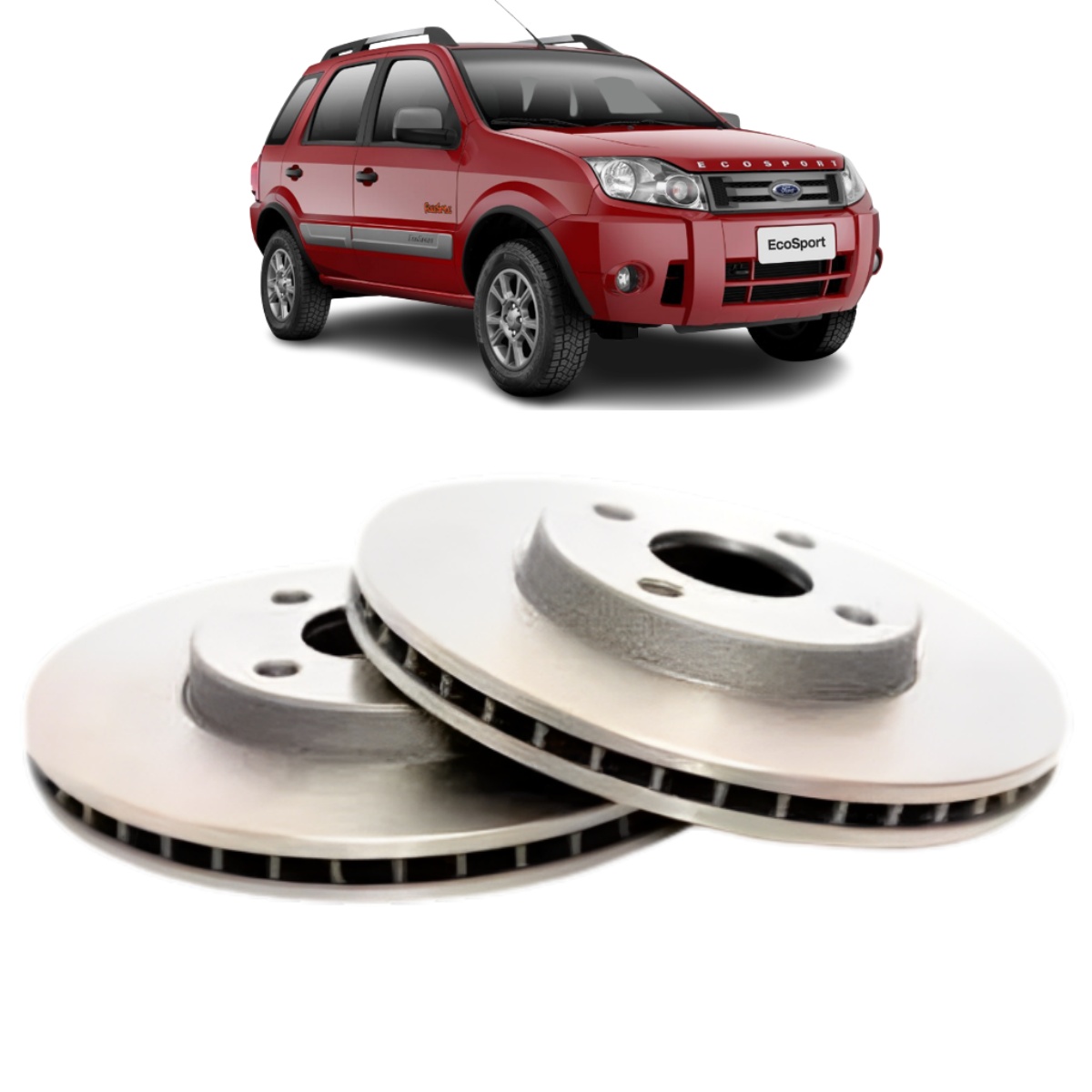 Disco Freio Ford Ecosport 2.0 16v Xlt 02/2003 Ate 09/2007 Disco Dianteiro  Ventilado, Sem Cubo Trw/varga Rcdi07960 | Bompreco Autopeças