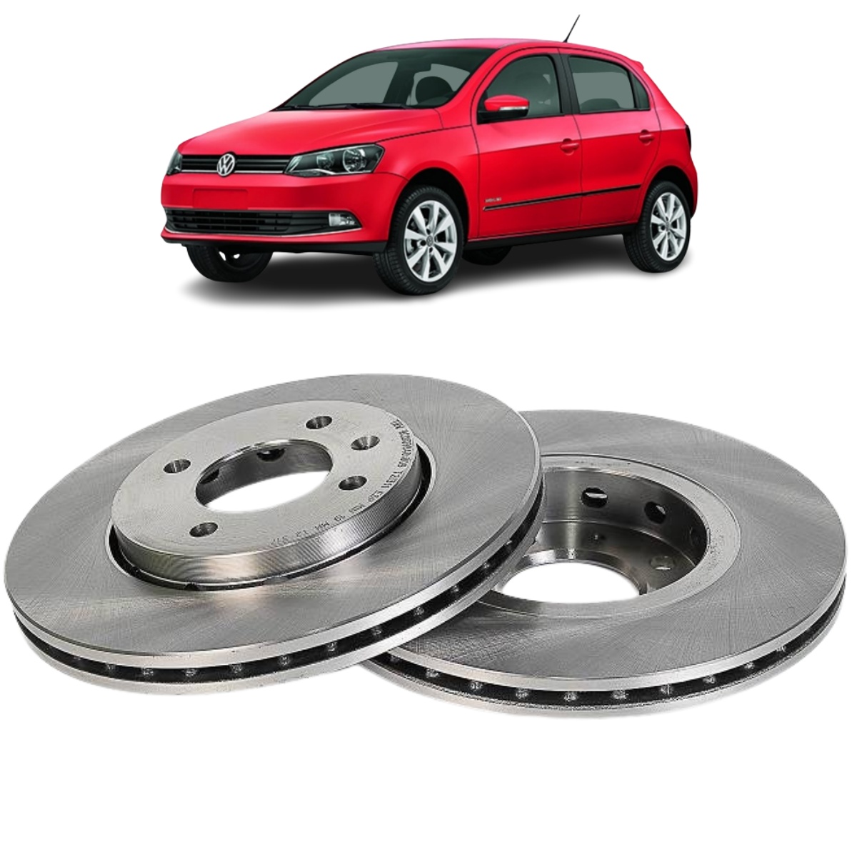Disco Freio Vw Up A Partir De 01/2014 Disco Dianteiro Ventilado, Sem Cubo Trw/varga Rcdi09840