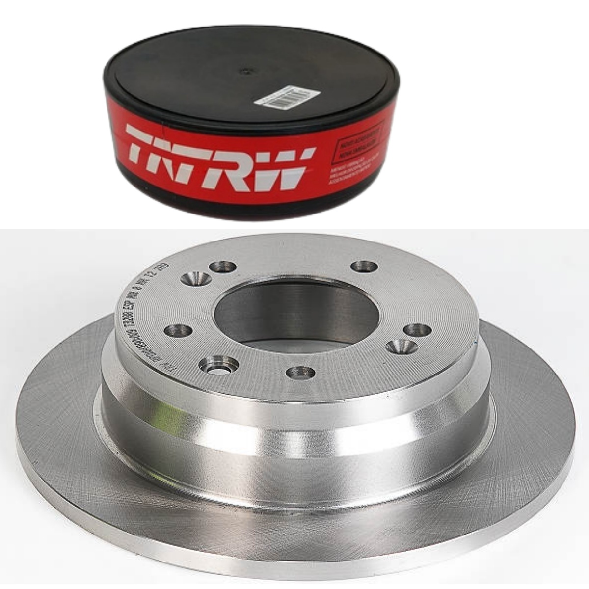 Disco Freio Hyundai I30 2.0 16v Cw Cvvt 06/2010 Ate 05/2012 Disco Traseiro Solido, Sem Cubo Trw/varga Rpdi04890
