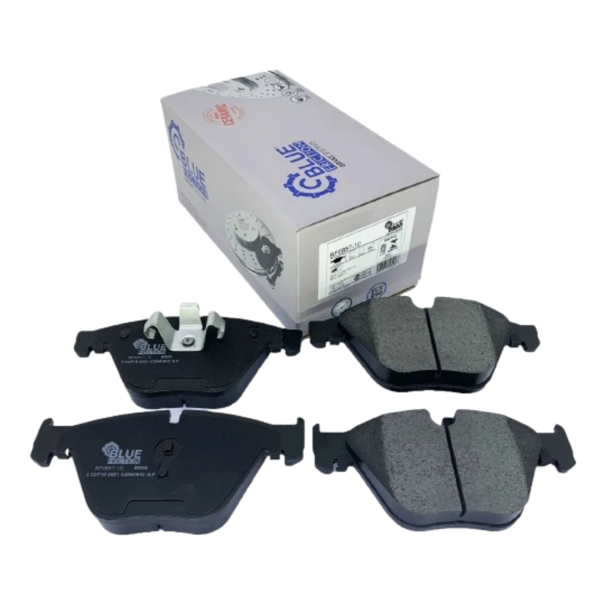 Pastilha Freio Bmw 318 E90 A Partir De 2004 Dianteira Sistema Teves Blue Friction Bf0857-10