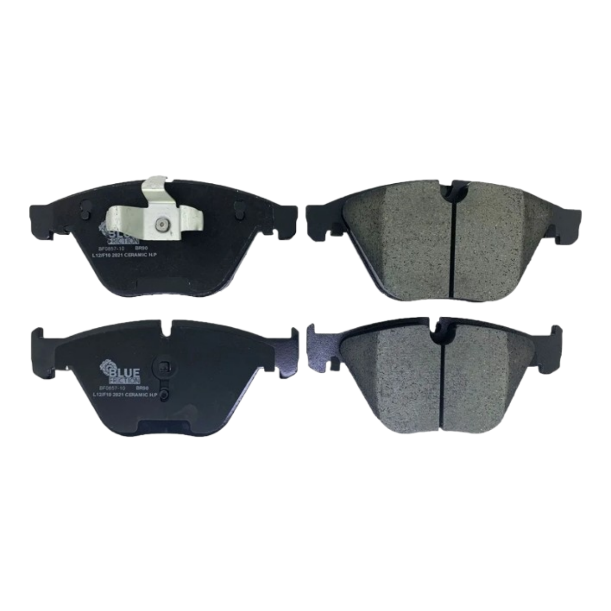 Pastilha Freio Bmw 318 E90 A Partir De 2004 Dianteira Sistema Teves Blue Friction Bf0857-10