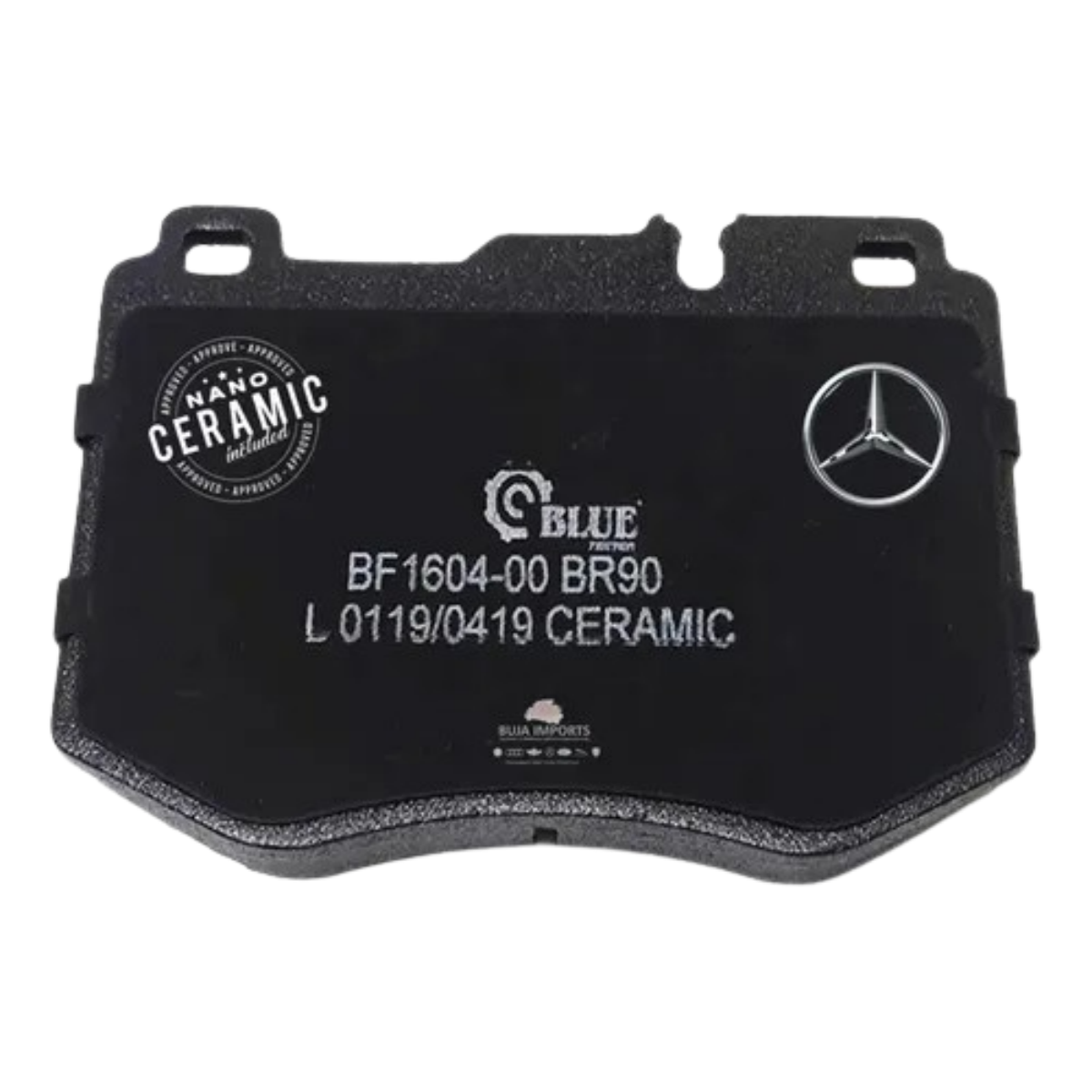 Pastilha Freio Mercedes-benz C250 A Partir De 01/2014 Dianteira Blue Friction Bf1604-00