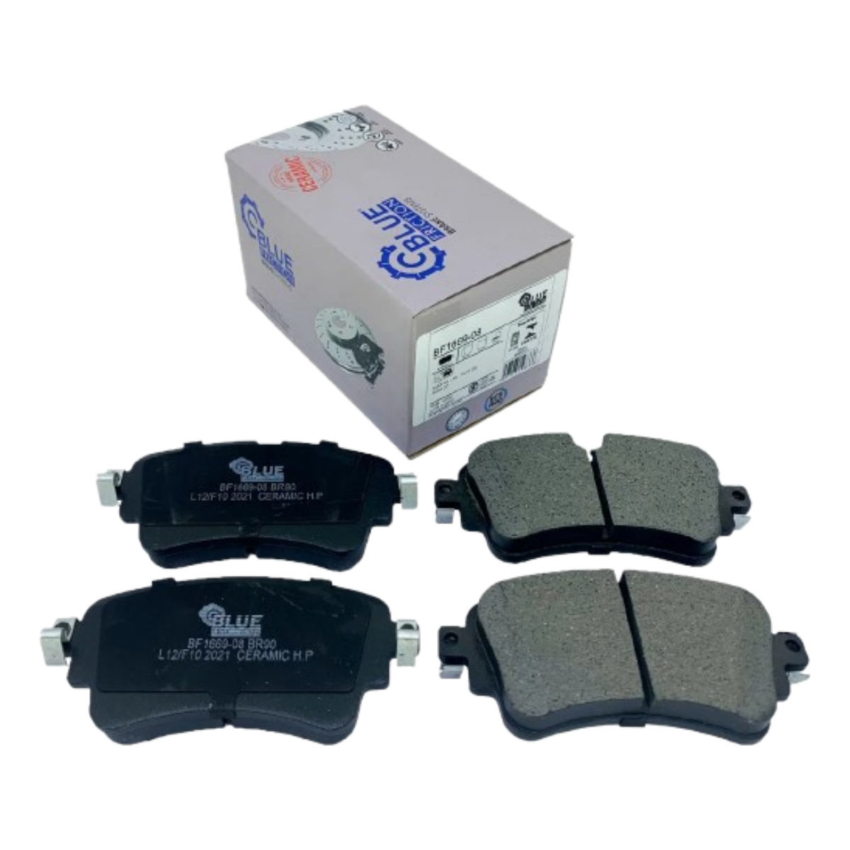 Pastilha Freio Audi A4 1.4 A Partir De 2015 Traseira Blue Friction Bf1669-08