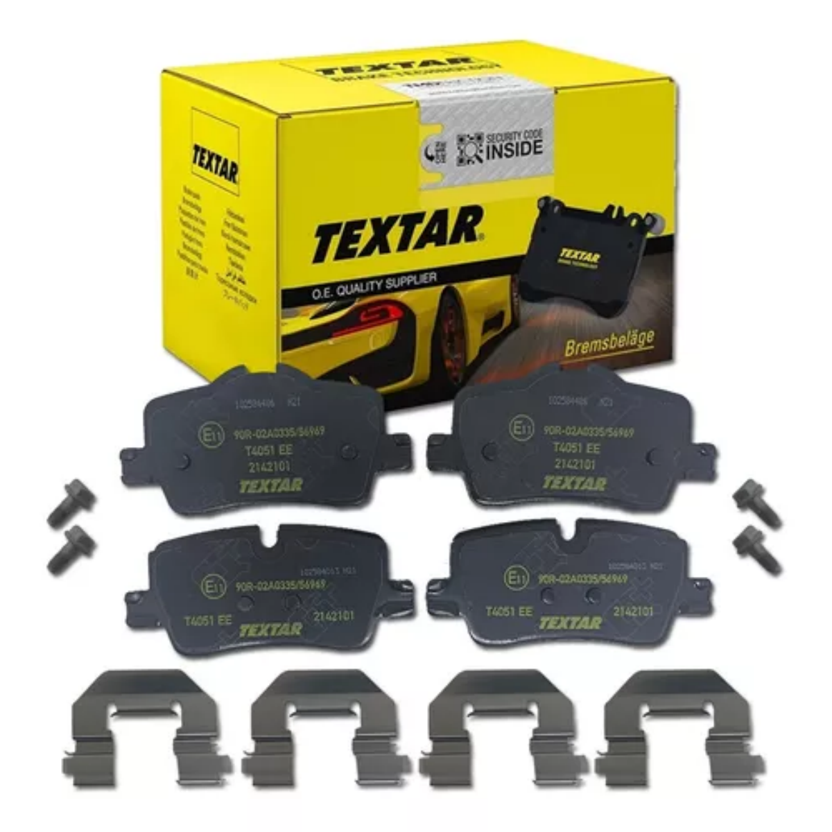 Pastilha Freio Bmw Serie 3 A Partir De 01/2018 Traseira Textar 2142101-textar
