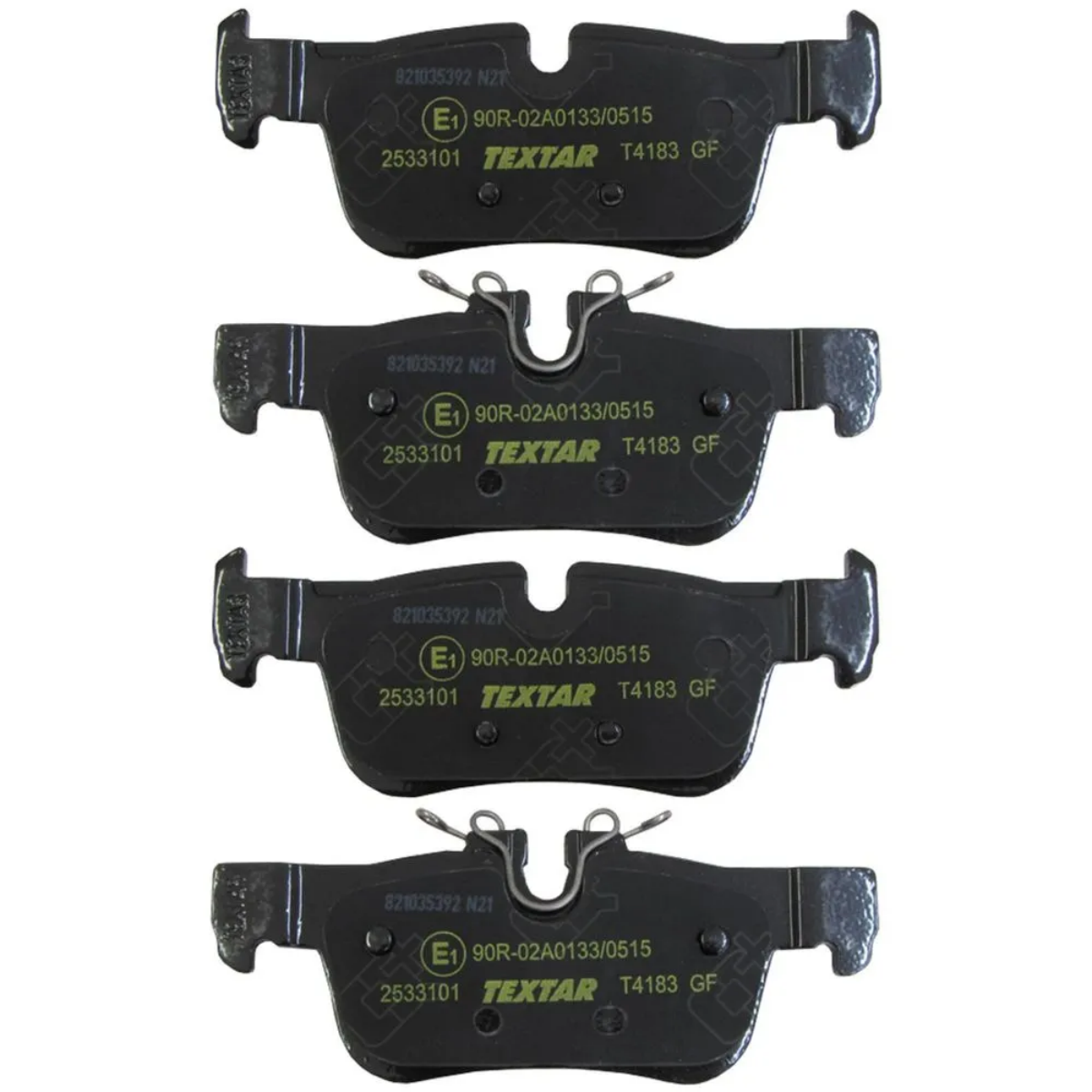 Pastilha Freio Bmw 118i A Partir De 09/2019 Traseira Textar 2533101
