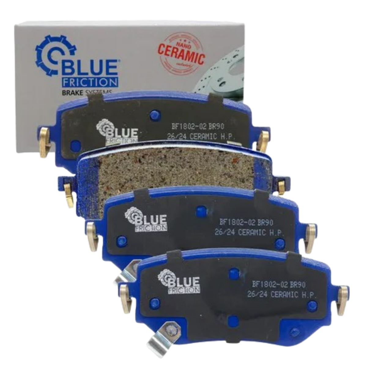Pastilha Freio Dodge Ram 1500 Classic A Partir De 01/2022 Traseira Blue Friction Bf6833-48/b