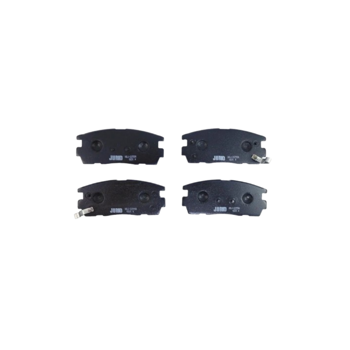 Pastilha Freio Gm Captiva 2.4 16v Ecotec 01/2014 Ate 12/2016 Traseiro Jurid Hqj-2255a