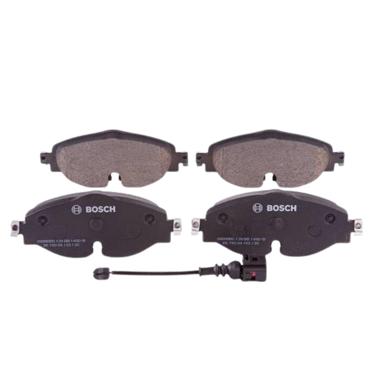 Pastilha Freio Audi A3 1.4 Tfsi Sportback 09/2012 Ate 08/2013 Bosch Bb0129
