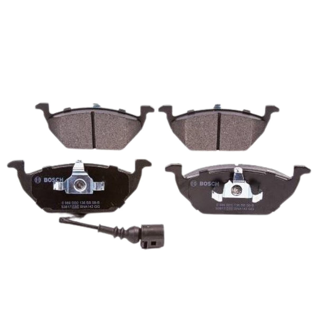 Pastilha Freio Audi A3 1.6 05/1999 Ate 09/2006 Bosch Bb0136