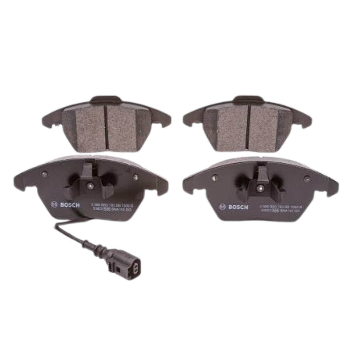 Pastilha Freio Audi A3 2.0 Tfsi 07/2008 Ate 03/2013 Bosch Bb0783