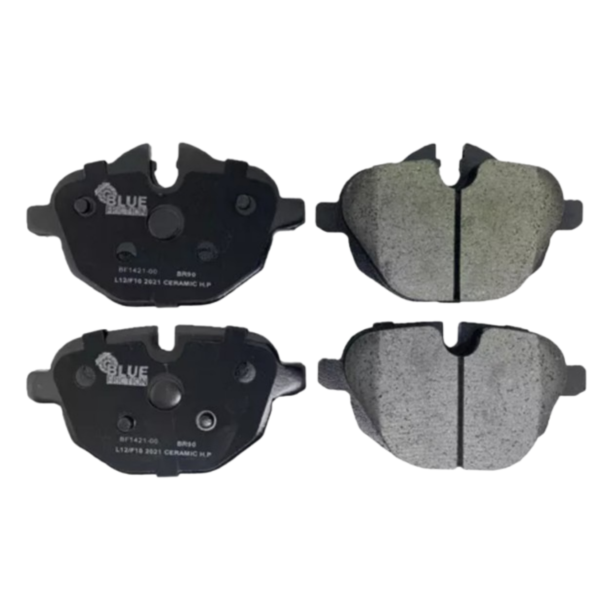 Pastilha Freio Bmw 528i M Sport 10/2010 Ate 10/2016 Traseira Sistema Lucas Blue Friction Bf1421-00