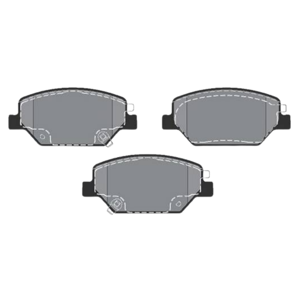Pastilha Freio Gm Equinox 2.0 A Partir De 01/2018 Eixo Dianteiro Blue Friction Bf1631-02