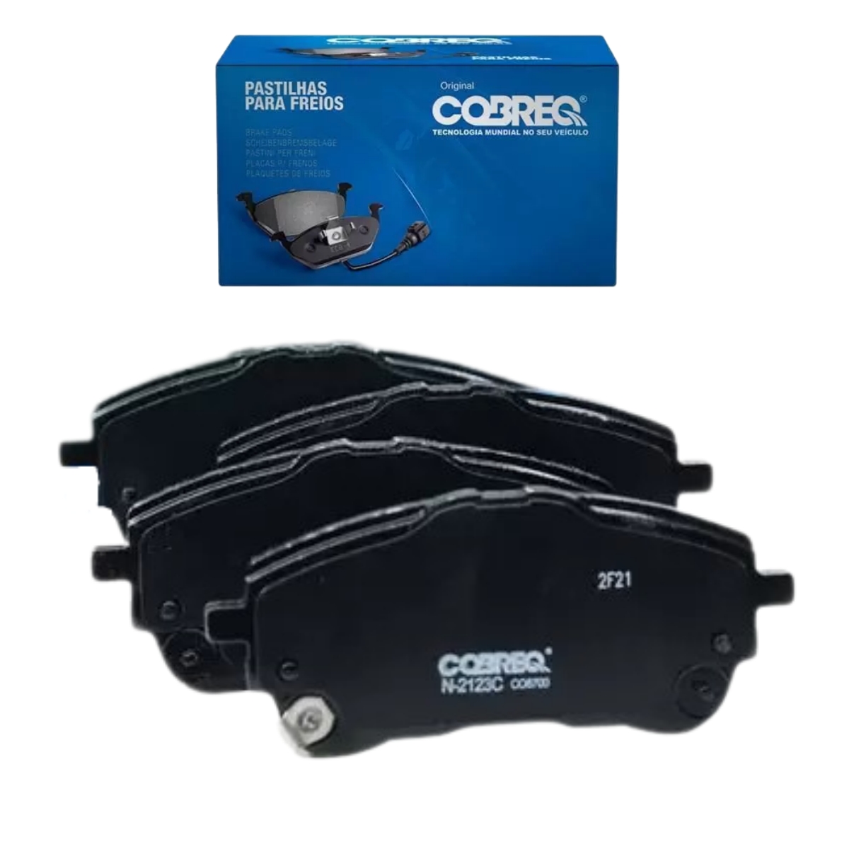 Pastilha Freio Toyota Corolla 2.0 Altis Premium A Partir De 01/2019 Dianteira Sistema Cbi Cobreq N-2123c