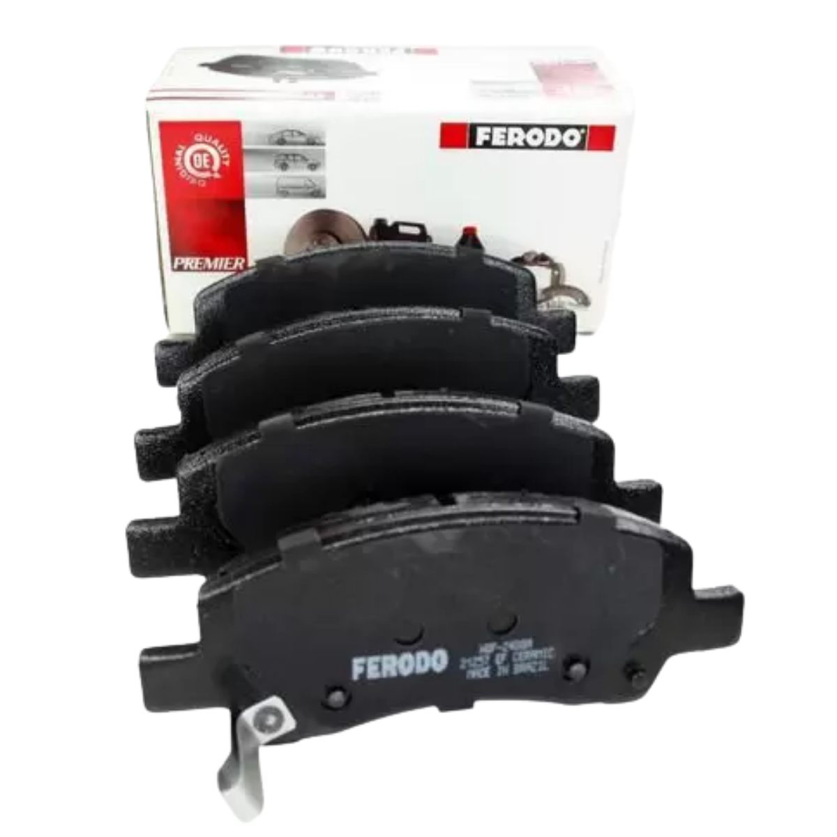 Pastilha Freio Hyundai Hb20 1.0 Evolution A Partir De 2020 Dianteira Sistema Mando, Ceramica Jurid Hqf-2488ac